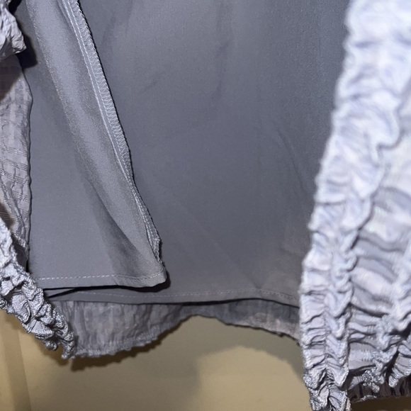 Storia Icy Blue Ruffled Layered Dress - Picture 5 of 8